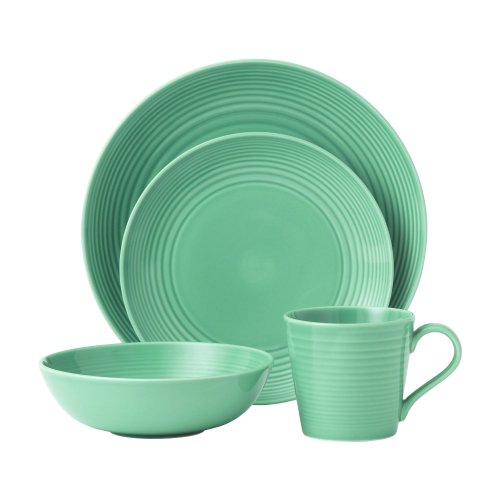Buy Gordon Ramsay Maze 4Piece Dinnerware Set, Teal EmpathKiTChenC