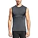Baleaf Men's Cool Sleeveless Running Fitness Compression Shirt Training Top