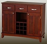 IMAGE OF Home Styles Furniture Wood Top Buffet in Cherry