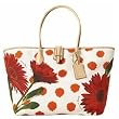 Dooney Bourke Large Cindy Flower Zinia Bag Tote