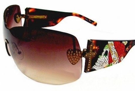 ED HARDY EHS 023 TORTOISE Sunglasses