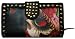 Iron Fist Vanity Fair Day of the Dead Sugar Skull Death Mask Vegan Checkbook Wallet