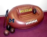 Michigan Wolverines Inflatable Sofa 75 Inflatable Sofa - U of Michigan - NCAA College Athletics Fan