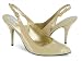 Guess Telling Natural Shiny Patent Leather Sexy Slingback Stilettos