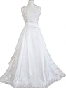 Ivory Eden Bridals Bridal Gown Wedding Dress, Size 2-4, BC9