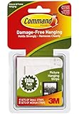 Command Picture Hanging Strips, 4-Small, 8-Medium