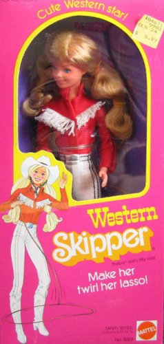 Barbie Western SKIPPER Doll - Cute Western Star! (1981)
