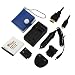 GTMax LI-50B Battery + Travel Charger (US,UK,EU 3 Adapters) + Micro HDMI Cable + Memory Card Case for Olympus XZ-1, SP-800UZ, TG-810, SZ-30MR, SZ-10, SZ-20, SZ-11, SP-810UZ; Pentax Optio WG-1; Ricoh CX6, PX Digital Cameras