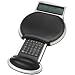 Datexx MouseStation Executive Leather Mouse Pad with Calculator and World Time Clock - 215WTLG