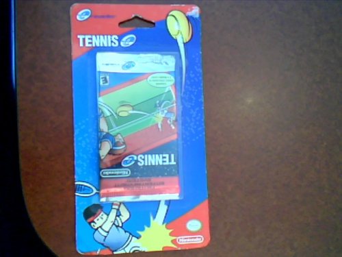Nintendo E-Reader Tennis E-Reader Video game pack (Upside down, Packed upside down, RARE Error Pack)