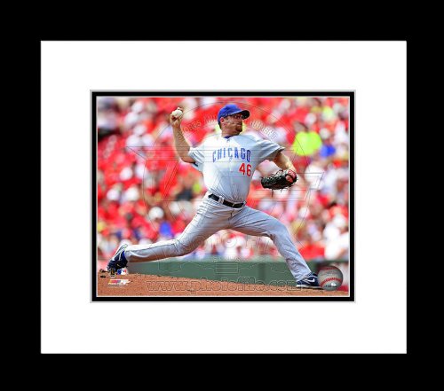Chicago Cubs Ryan Dempster 2011 Action Framed 8x10 Picture