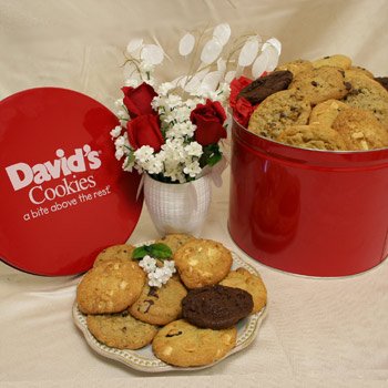 Cookies - Fresh Baked Assorted - 4 lb. Tin by David