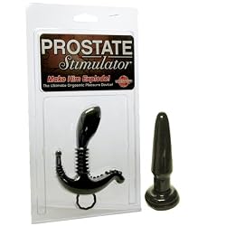 Pipedream Products Non-Vibrating Black Prostate Stimulator Anal Sex Toy Kit