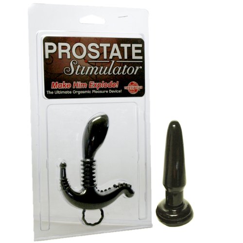 Pipedream Products Non-Vibrating Black Prostate Stimulator Anal Sex Toy Kit