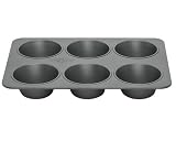 Review Bake Porter B953110 / PrepCo By Bake Porter 6 Jumbo Muffin Pan, Grey
