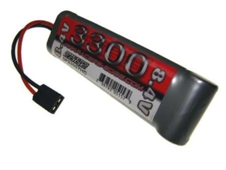 Racer's Edge 8.4V 3300mAh cell NiMH RC Battery Flat Pack with TRX Plug