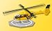 Viessmann 5164 - H0 Helikopter ADAC, mit drehendem Rotor