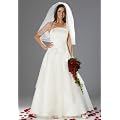 LAURA SCOTT Vertr�umtes Brautkleid Hochzeitskleid in creme