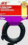 Ace S-video Cable Used To Hookup S-vhs, Dvd,