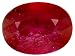 Jewelry : MIN 1.50CT 8X6MM OVAL FISSURE FILLED RUBY
