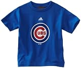 MLB Boys Chicago Cubs Team Logo Short Sleeve Tee (Royal, 7)
