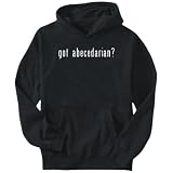 Hoodie Mens Black  Got Abecedarian?  Religions
