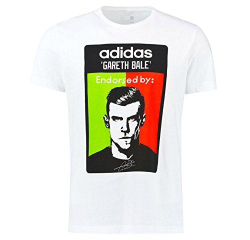 2015-2016 Gareth Bale Adidas T-Shirt (White)
