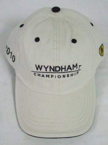 Wyndham Championship Golf Hat (Cream) 2010 ADG Cap