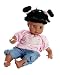 Gotz 13-Inch, MUFFIN , AFRICAN AMERICAN with hair, girl