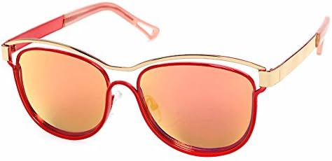 HelloKiti Women New Metal Hollow Out Personality Fashion Sunglasses(C4)