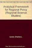An analytical framework for regional development policy