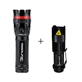 Nebo 5610 Redline (220 Lumen 5 Modes) and Nitebeam 200 (200 Lumen 3 Modes - 4x Zoomable)
