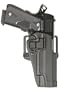 BLACKHAWK! Serpa CQC Carbon Fiber Black Holster (Matte Finish), Size 40, Right Hand