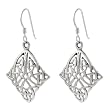 Sterling Silver Celtic Knot Dangling Earrings