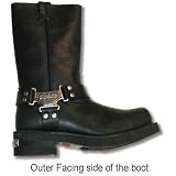 HARLEY-DAVIDSON MEGA HARNESS Mens Motorcycle Boots D91345 Medium Width - Sizes 7 through 13 by 99volts