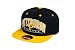 MLB Men's Pittsburgh Pirates Arched Snapback Cap (Black/Gold, Adjustable)