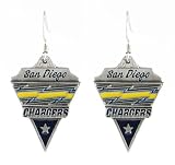 San Diego Chargers Dangle Earrings - NFL Football Fan Shop Sports Team Merchandise