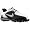 White/Metallic Silver/Black
