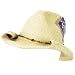 COWGIRL SHAPEABLE FEDORA COWBOY SUN VISOR HAT * NATURAL * Small / Medium