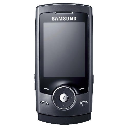 Samsung - SGH-U600 - Téléphone portable slide - Bluetooth / MP3 / photo - Dark Silver (Argent)