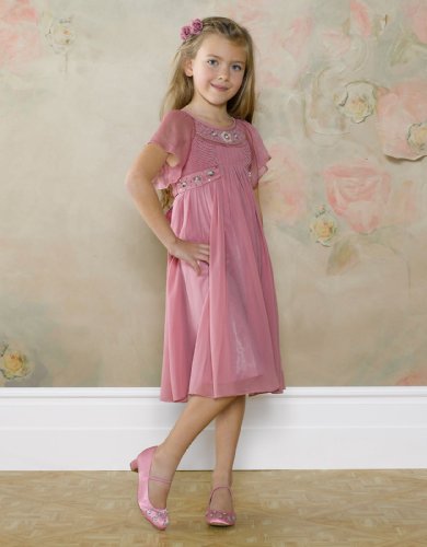 Monsoon Girls Iliana Hand Beaded Dress