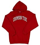NCAA Alabama Crimson Tide Classic Hooded Pullover Sweatshirt with Arch