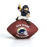 San Diego Chargers 4.5 Football Desk Office Paperweight - NFL Football