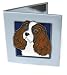 Blenheim Cavalier King Charles Spaniel Double Mirror Compact