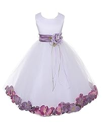  Organza/Satin/Tulle Sleeveless  Dress With a Bow(s) and a Sash 