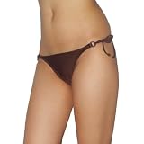 Body Glove Womens Soft  Smooth Surf Swim Bikini Bottom - Quick Dry - Brown