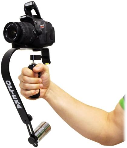 Opteka SteadyVid EX MK II Video Stabilizer Gimbal System for Digital Cameras, SLR's & Camcorders (up to 3 lbs) ~ (New & Improved Version)