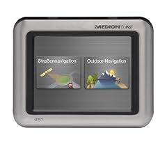 Medion S3747 GoPal Outdoor- und Stra�ennavigationssystem (8,9 cm (3,5 Zoll) Touchscreen Display, Bluetooth, Stra�en Westeruopa 23 L�nder, Topo Deutschland 1:100.000 vorinstalliert)