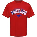 NCAA SMU Mustangs Cobra Clutch 375 T-Shirt - Crimson