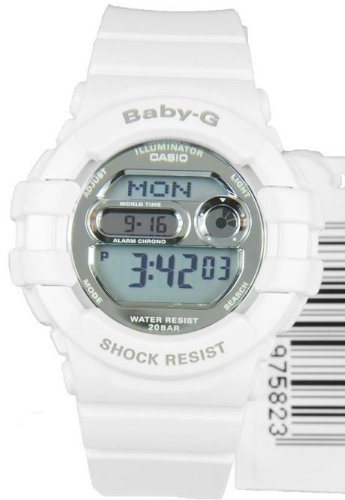 Casio Unisex BGD141-7 Baby-G White Watch